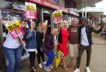 Trump Go Home bus hits Salford